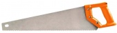 Ножовка по дереву, крупный зуб 4Т, пластиковая ручка  400 мм