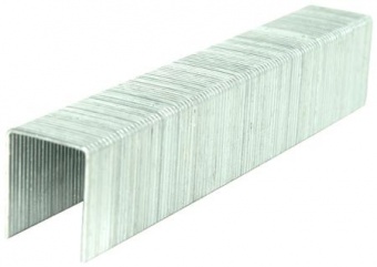 Скобы для степлера закалённые   Узкие прямоугольные, (тип 53), ширина 11,3 мм 10 мм уп.1000 шт.